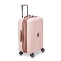 DELSEY Paris Carrousel Hardside Expandable Luggage with Spinner Wheels Pink Checked Large 28 Inch U1