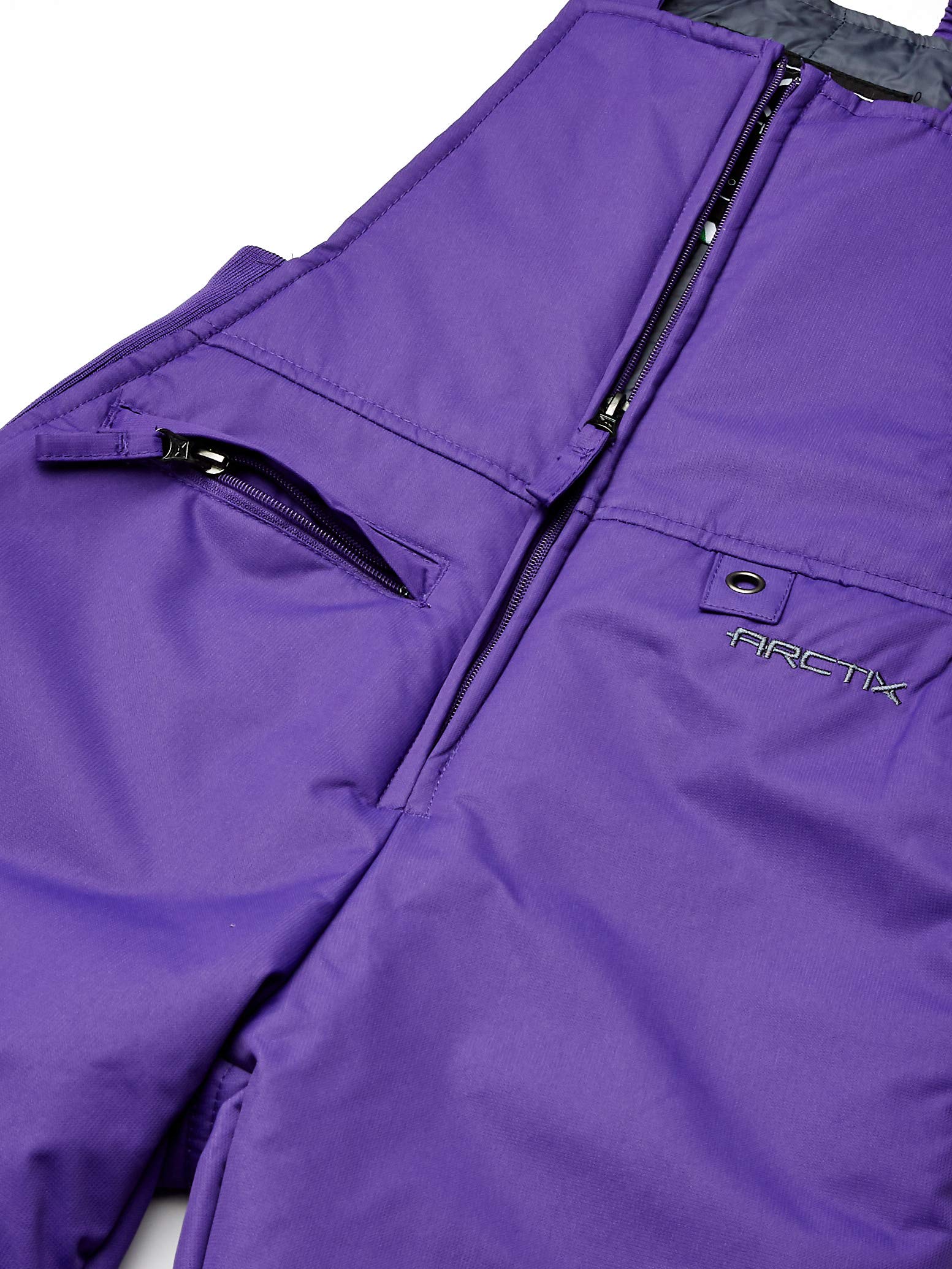 Arctix Kids Insulated Snow Bib Overalls ( Purple , Small ) Purple Small U4