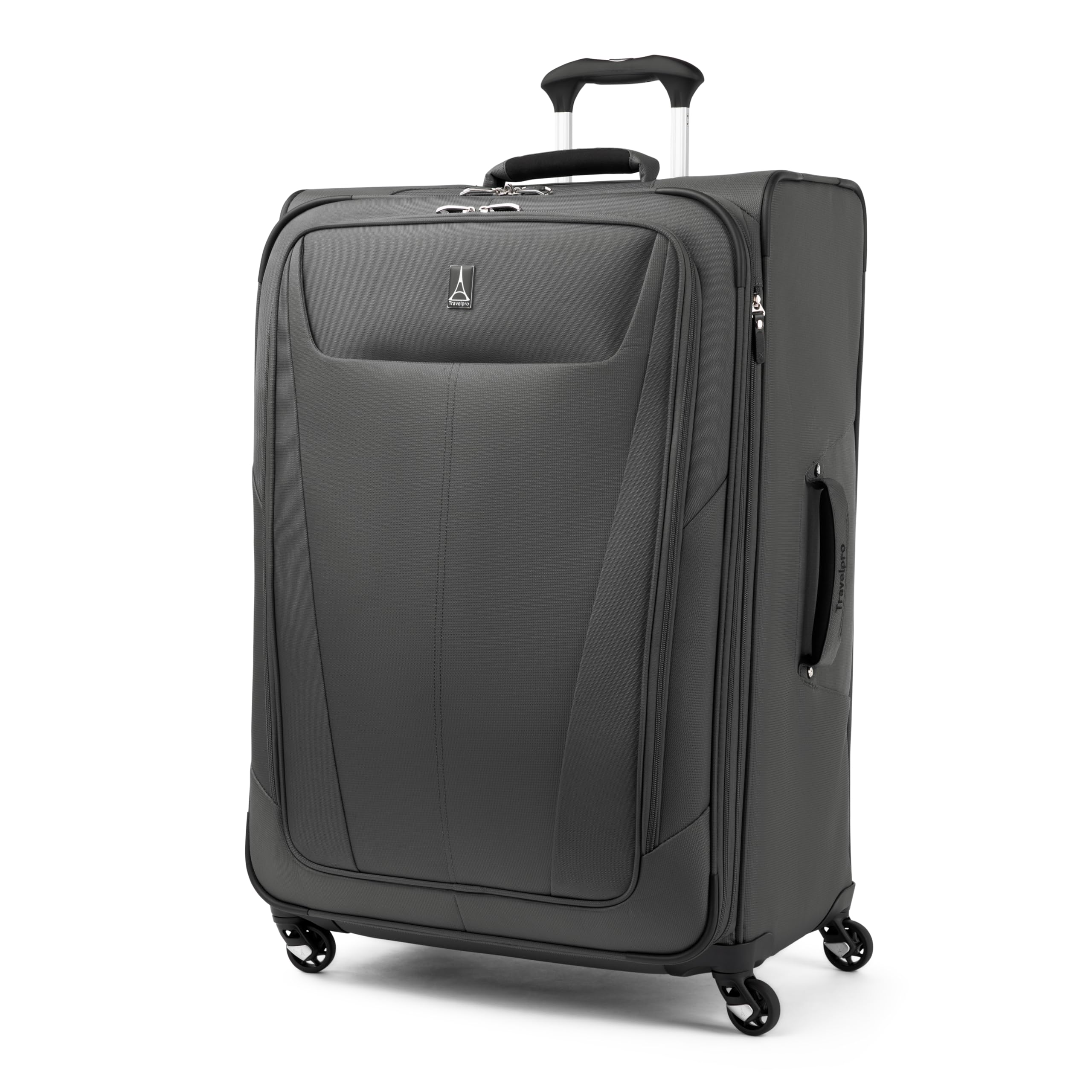 Travelpro Maxlite 5 Softside Expandable Luggage with 4 Spinner Wheels, Lightweight Suitcase, Men and Women ( Shadow Grey , Checked-Large 29-Inch ) Shadow Grey Checked Large 29 Inch U7