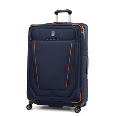 Travelpro Crew Versapack Softside Expandable Spinner Wheel Luggage ( Patriot Blue , Checked-Large 29-Inch ) Patriot Blue Checked Large 29 Inch U4