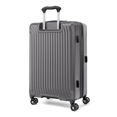 Travelpro Maxlite Air Hardside Expandable Luggage, 8 Spinner Wheels, Lightweight Hard Shell Polycarbonate ( Shadow Grey , Checked-Medium 25-Inch ) Shadow Grey Checked Medium 25 Inch U10