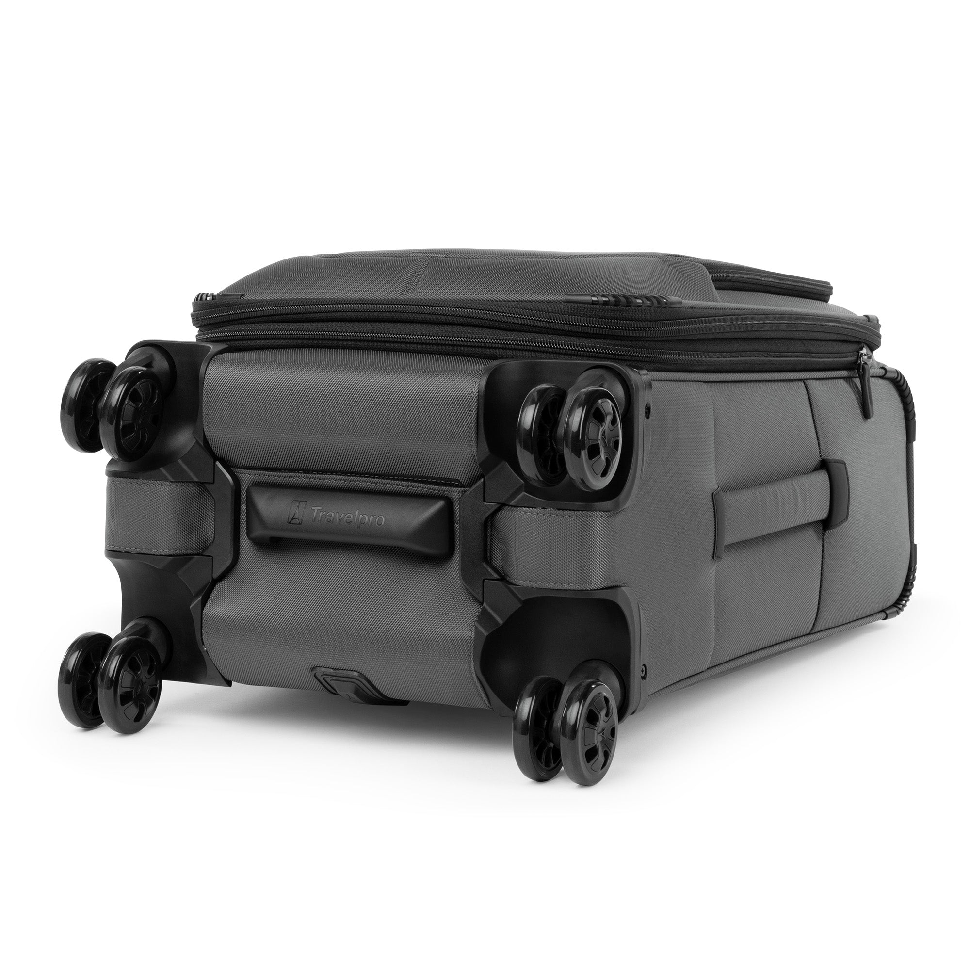 Travelpro Crew Classic Lightweight Softside Expandable Luggage, 2 Wheel Upright Rollaboard Suitcase, Men and Women ( Titanium Grey , Carry On 21-Inch ) Titanium Grey Carry On 21 Inch U11