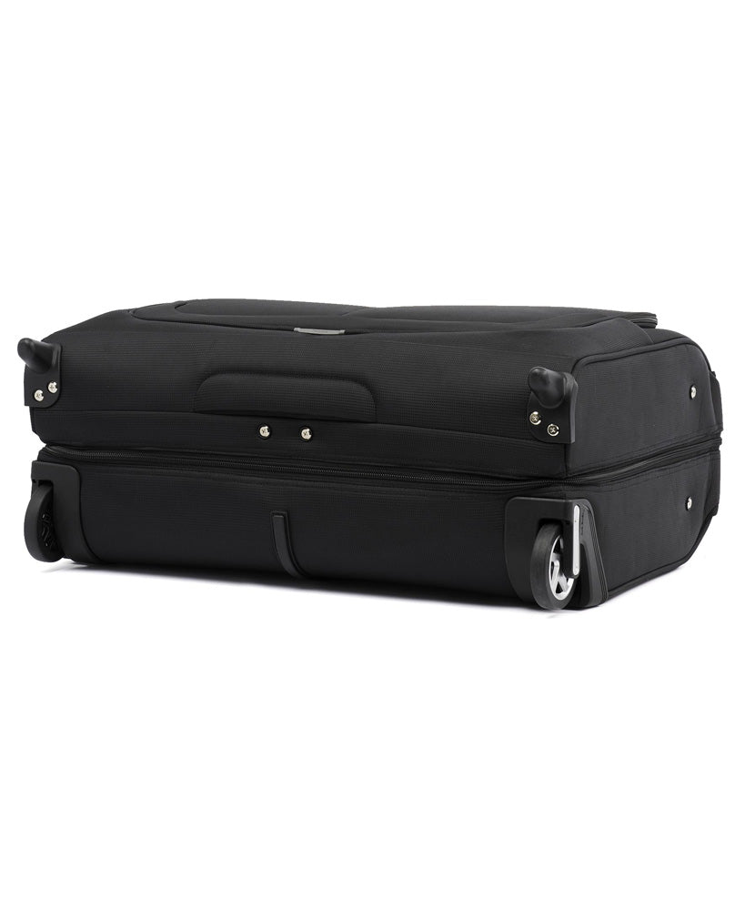 Travelpro Skypro Lightweight Airline Size Carry On Luggage Trolley Suitcase Midnight Black 22 Rolling Garment Bag U7