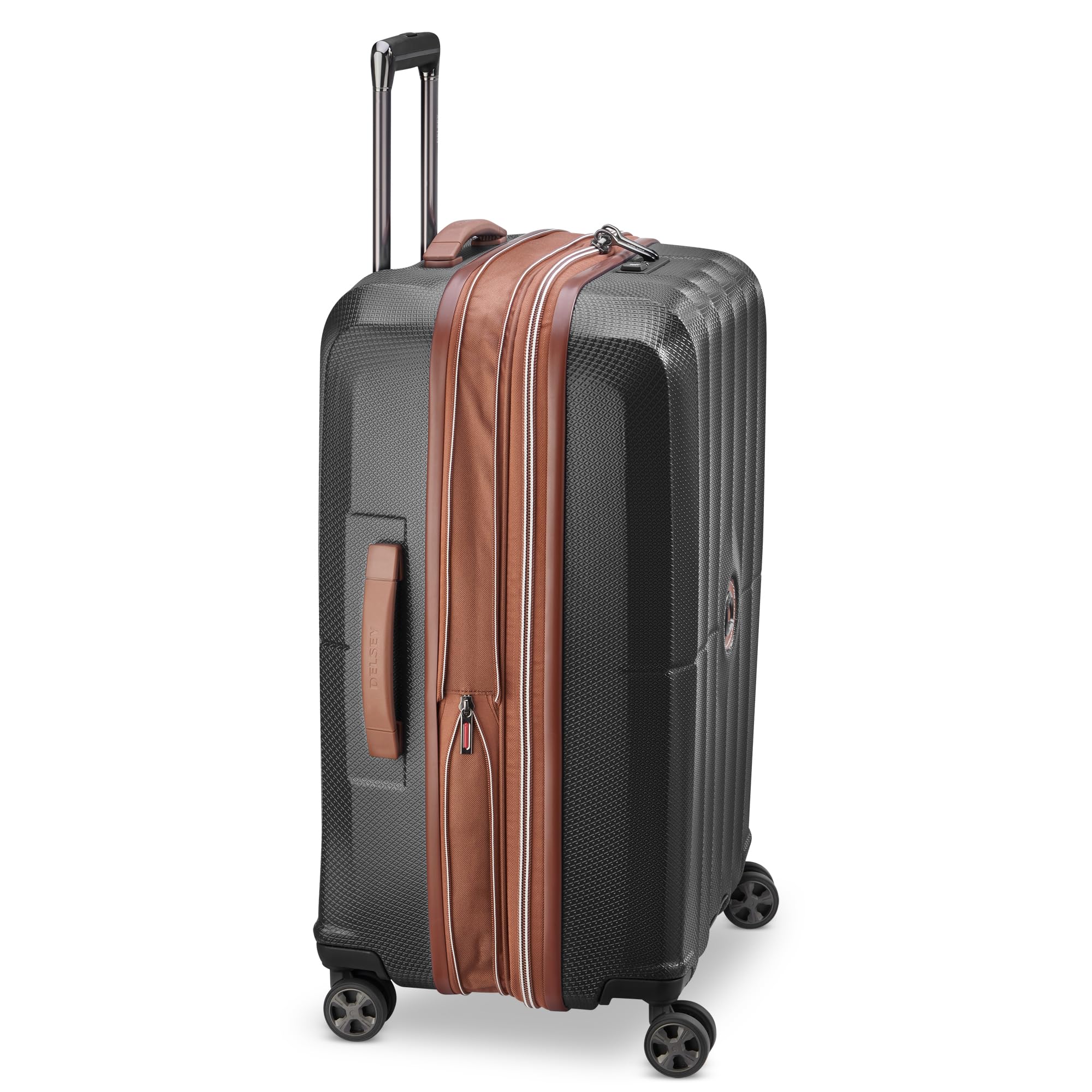 Delsey Paris Carrousel 28" Expandable Carry-On Spinner ( Black , Carry-on 21 Inch ) Black Carry On 21 Inch U8