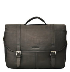Samsonite Colombian Leather Flapover Case ( Black , One Size ) Black One Size U7