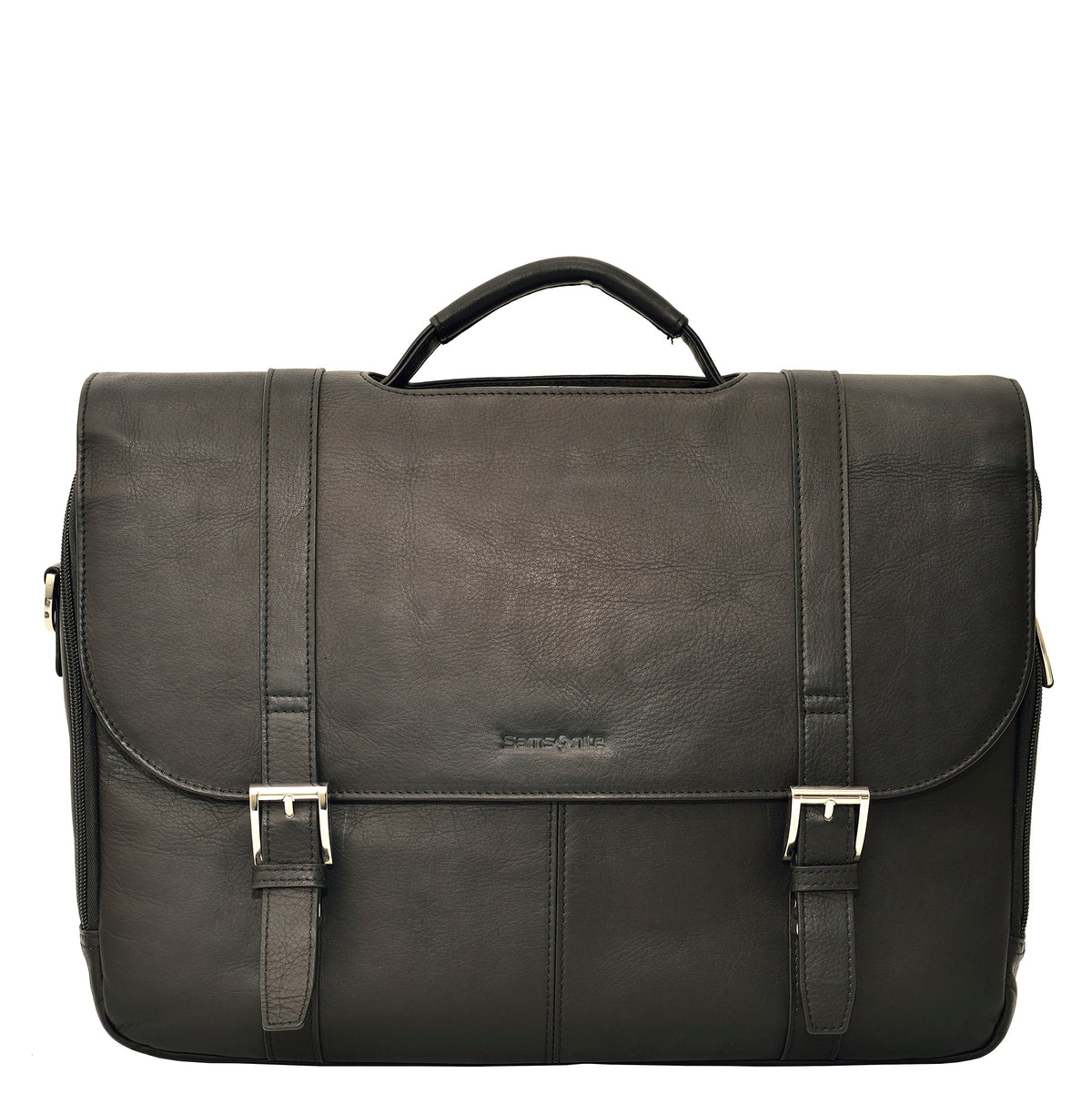 Samsonite Colombian Leather Flapover Case ( Black , One Size ) Black One Size U5