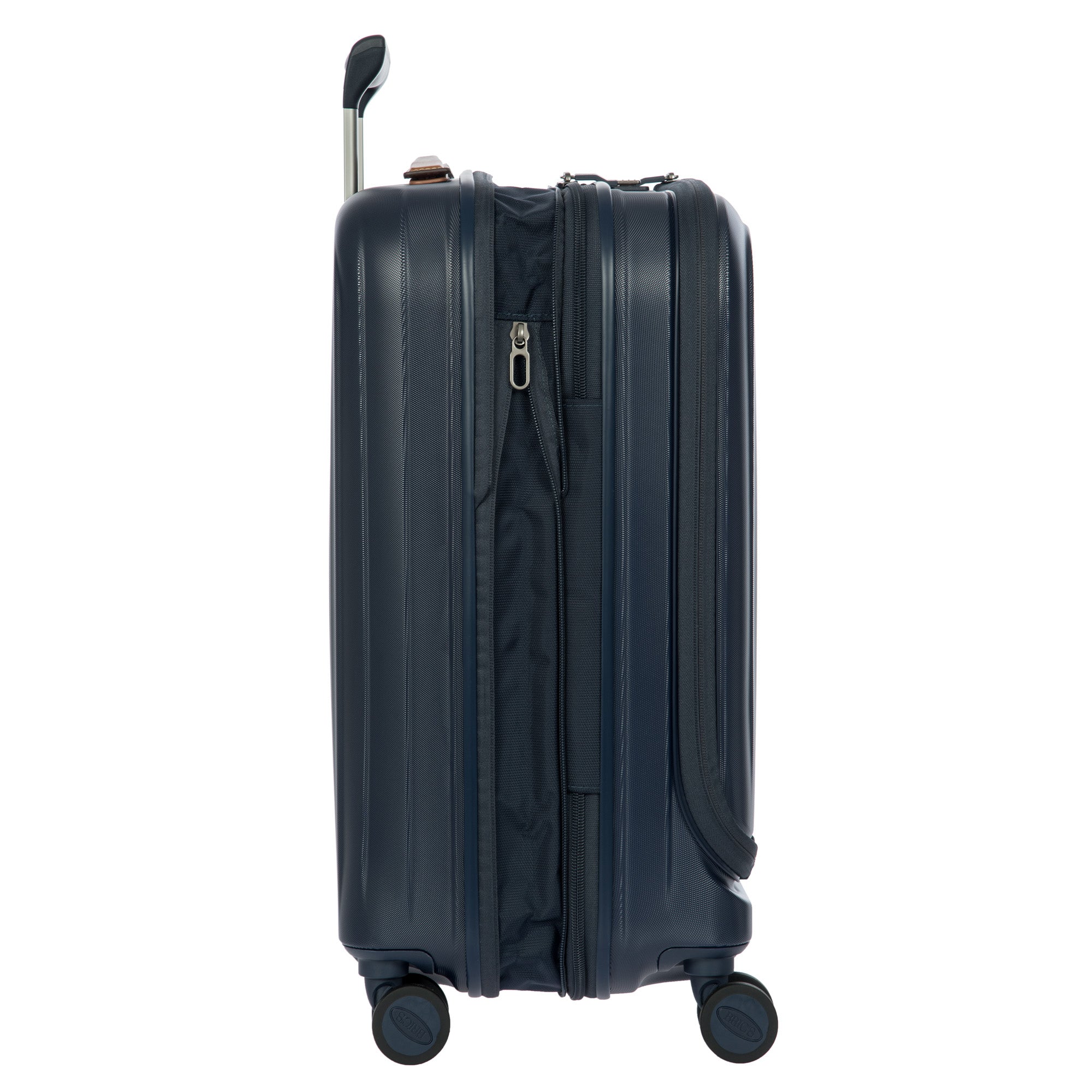 Bric's Taormina 21" Carry-on Expandable Spinner with Pocket ( Blue , One Size ) Blue One Size U1