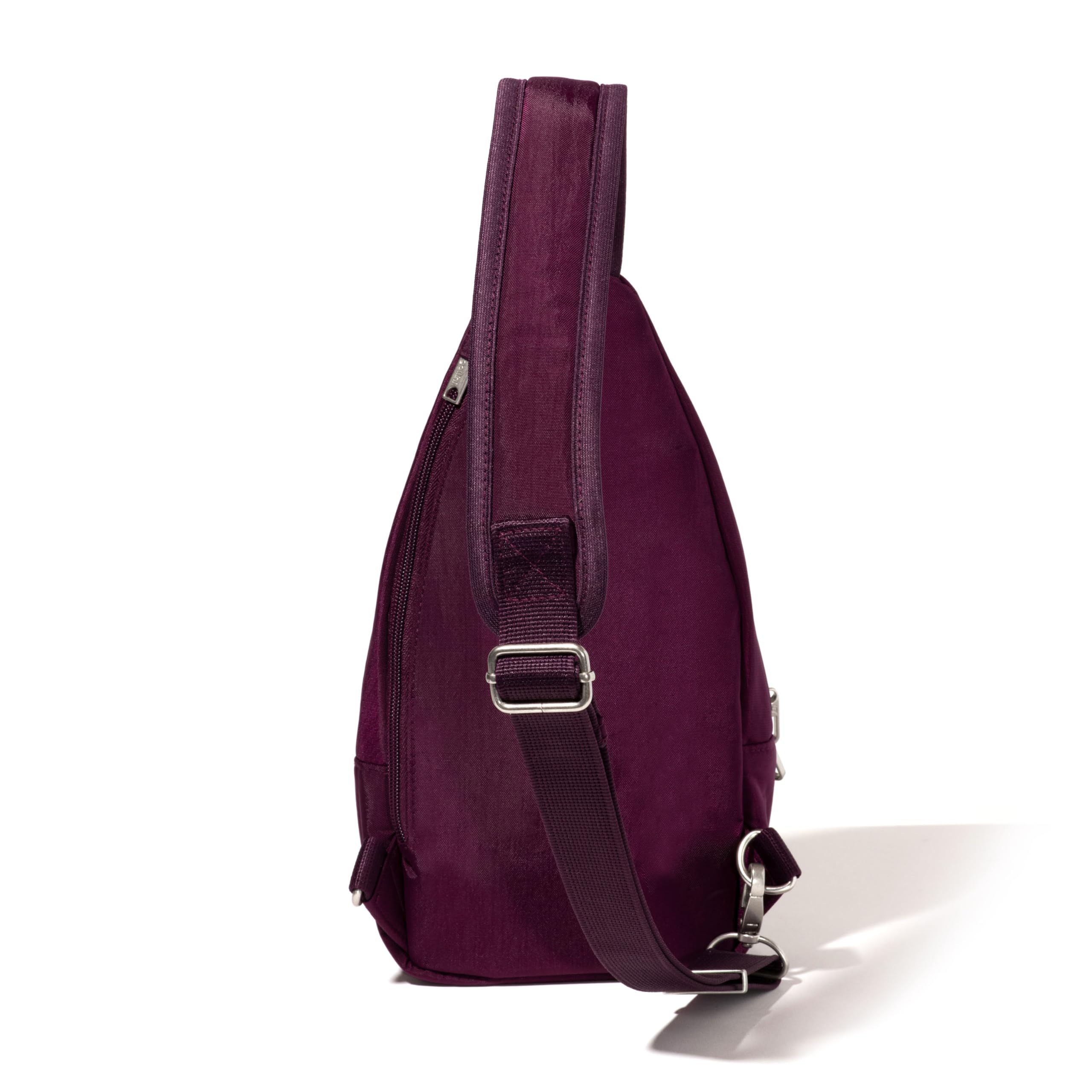 Baggallini Securtex Anti-Theft Daytripper Sling ( Mulberry , One Size ) Mulberry One Size U1
