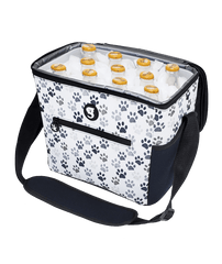 Geckobrands Large 15 bottle / 24 Can Cooler with Removable Hard Liner ( Paws , One Size ) Paws One Size U1