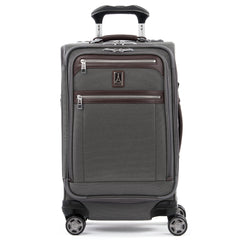 Travelpro Platinum Elite Softside Expandable Luggage, 8 Wheel Spinner Suitcase, USB Port, Suiter, Men and Women U3