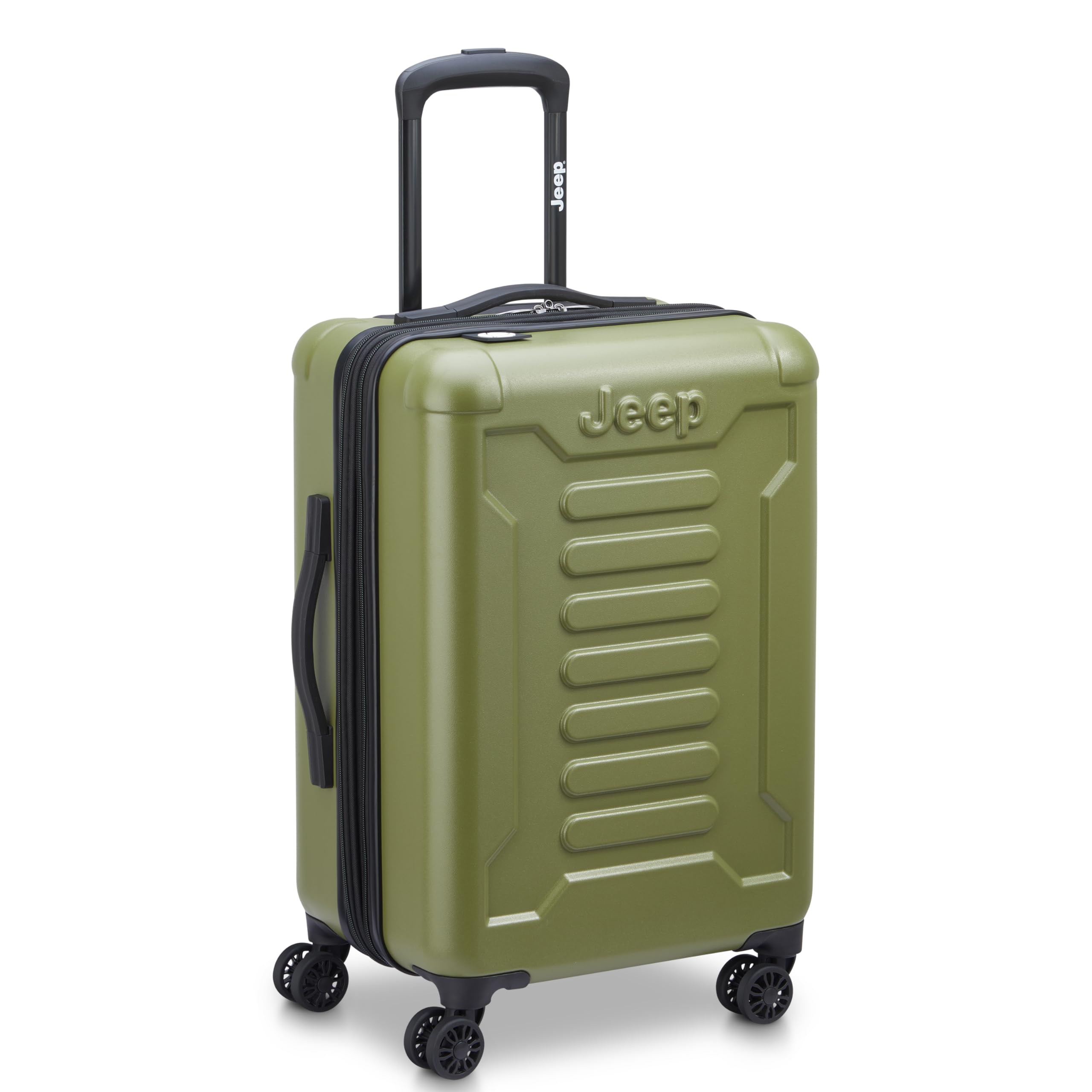 Jeep JH004C Hardside Expandable Luggage with Spinner Wheels ( Avocado , Carry-On 20 Inch ) Avocado Carry On 20 Inch U1