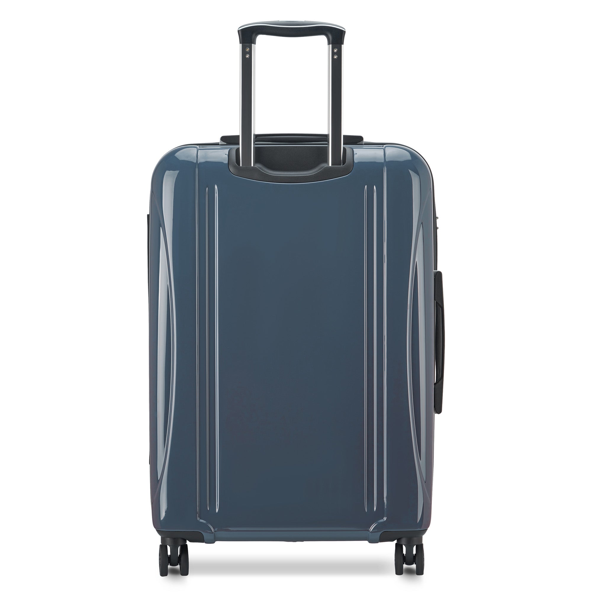 DELSEY Paris Helium Aero Hardside Expandable Luggage with Spinner Wheels ( Orion Blue , Checked-Medium 25 Inch ) Orion Blue Checked Medium 25 Inch U2