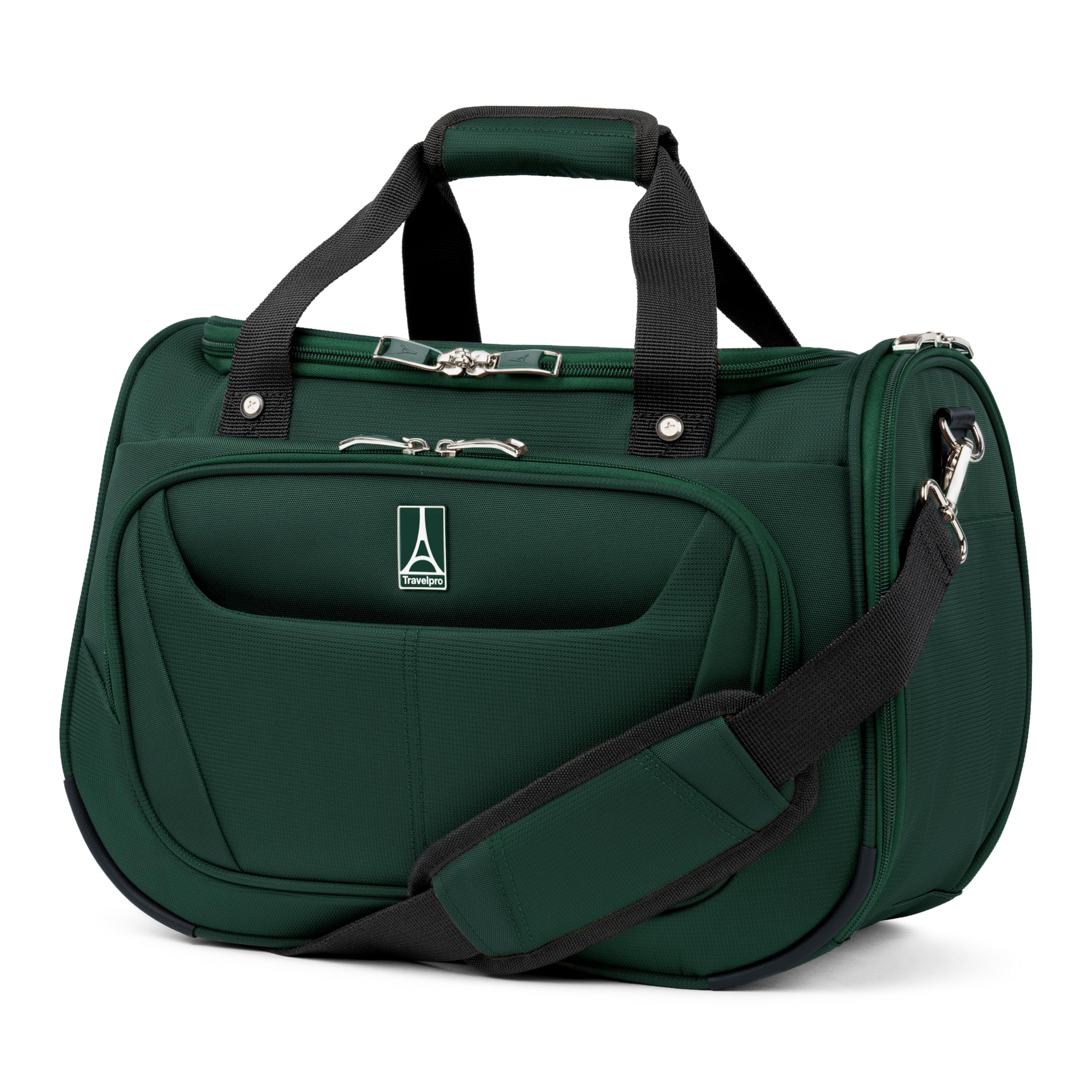 Travelpro Maxlite 5 Softside Lightweight Underseat Carry-On Travel Tote, Overnight Weekender Bag, Men and Women ( Forest Green , 18-Inch ) Forest Green 18 Inch U5