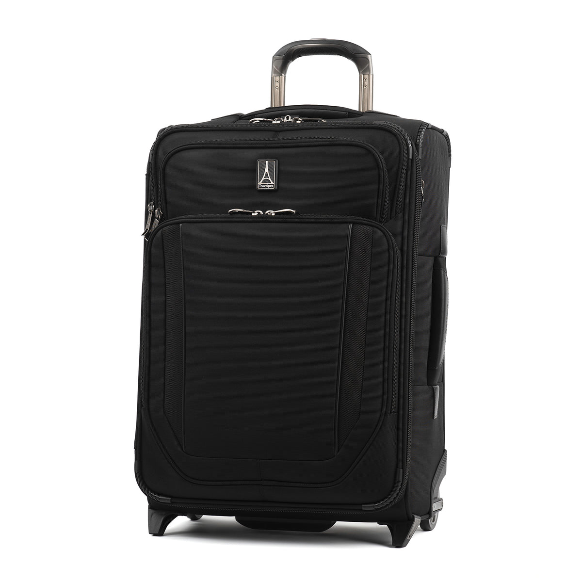Travelpro Crew Versapack Max Carry-On Exp Rollaboard ( Jet Black , Carry-On 21-Inch ) Jet Black Carry On 21 Inch U7