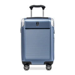 Travelpro Platinum Elite Hardside Expandable Spinner Wheel Luggage TSA Lock Hard Shell Polycarbonate Suitcase ( Dark Sky Blue , Compact Carry-On 20-Inch ) Dark Sky Blue Compact Carry On 20 Inch U2