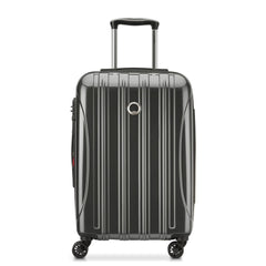 DELSEY Paris Helium Aero Hardside Expandable Luggage with Spinner Wheels ( Brushed Charcoal , Carry-On 21 Inch ) Brushed Charcoal Carry On 21 Inch U10