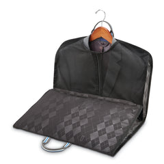 Hartmann Herringbone Deluxe Extended Journey Expandable Spinner ( Black Herringbone , One Size ) Black Herringbone One Size U2