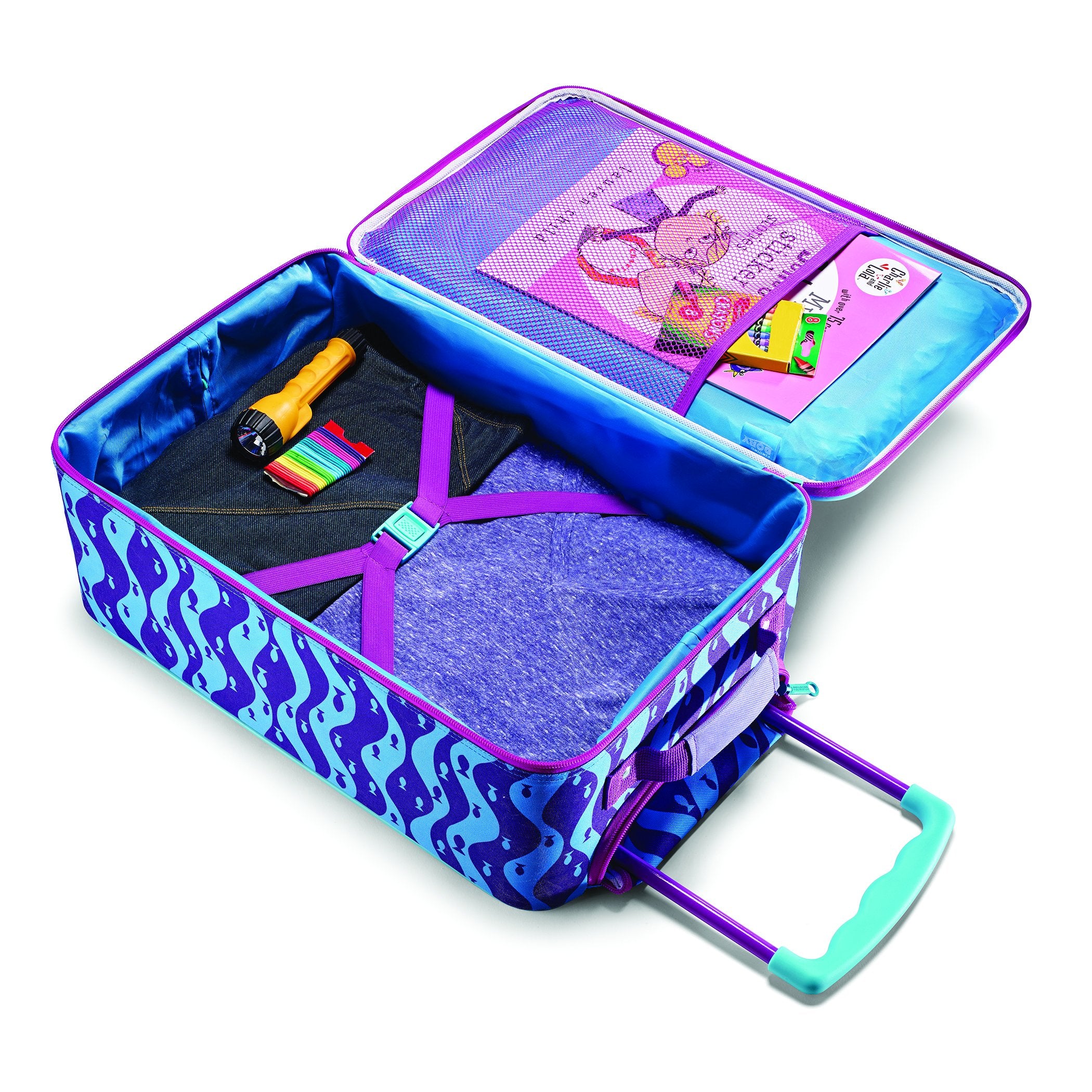 American Tourister Disney Kids' 18" Softside Upright ( Finding Dory , Carry-On 18-Inch ) Finding Dory Carry On 18 Inch U1