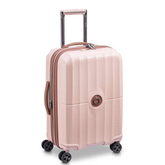 DELSEY Paris Carrousel Hardside Expandable Luggage with Spinner Wheels Pink Carry On 21 Inch U4