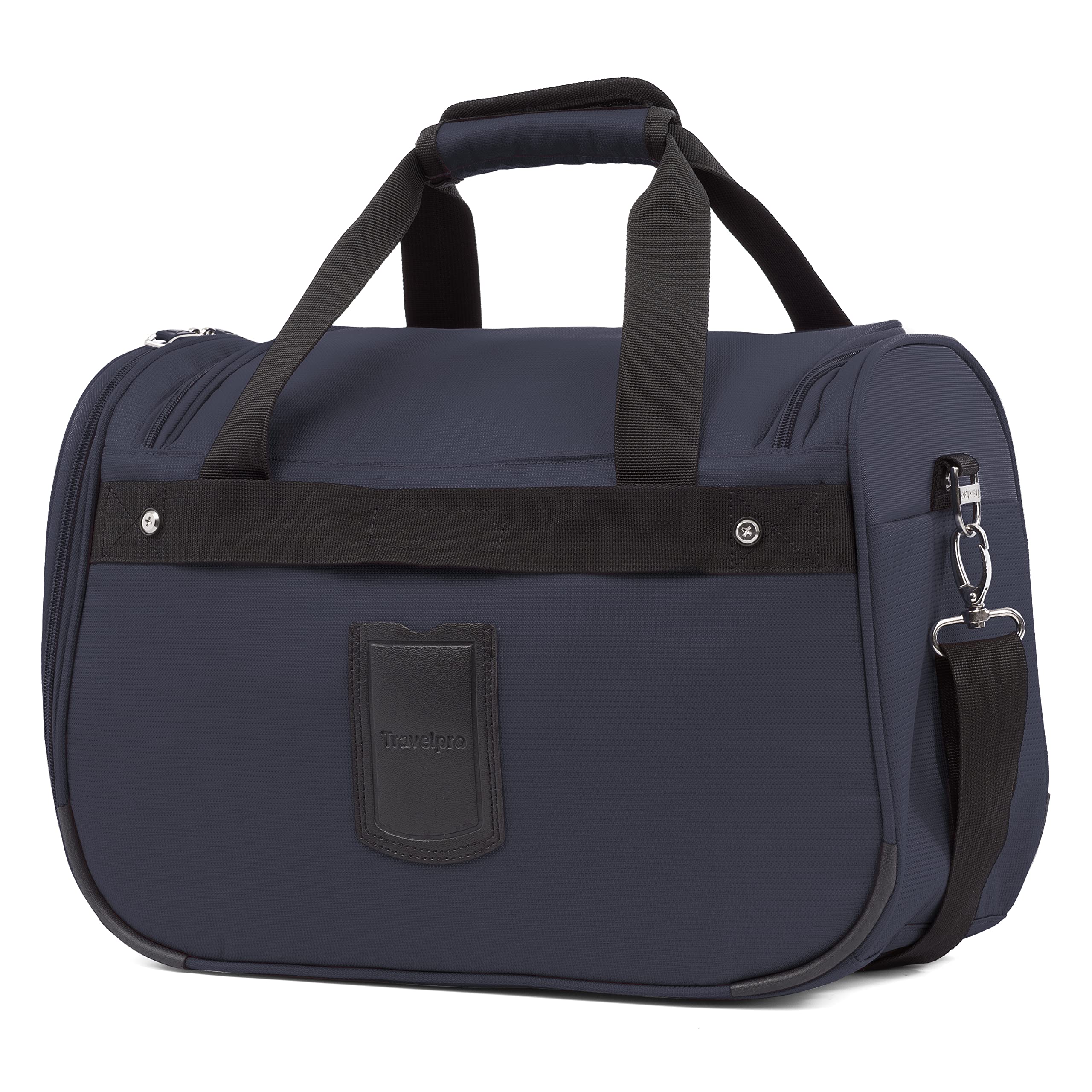 Travelpro Maxlite 5 Softside Lightweight Underseat Carry-On Travel Tote, Overnight Weekender Bag, Men and Women ( Midnight Blue , 18-Inch ) Midnight Blue 18 Inch U1