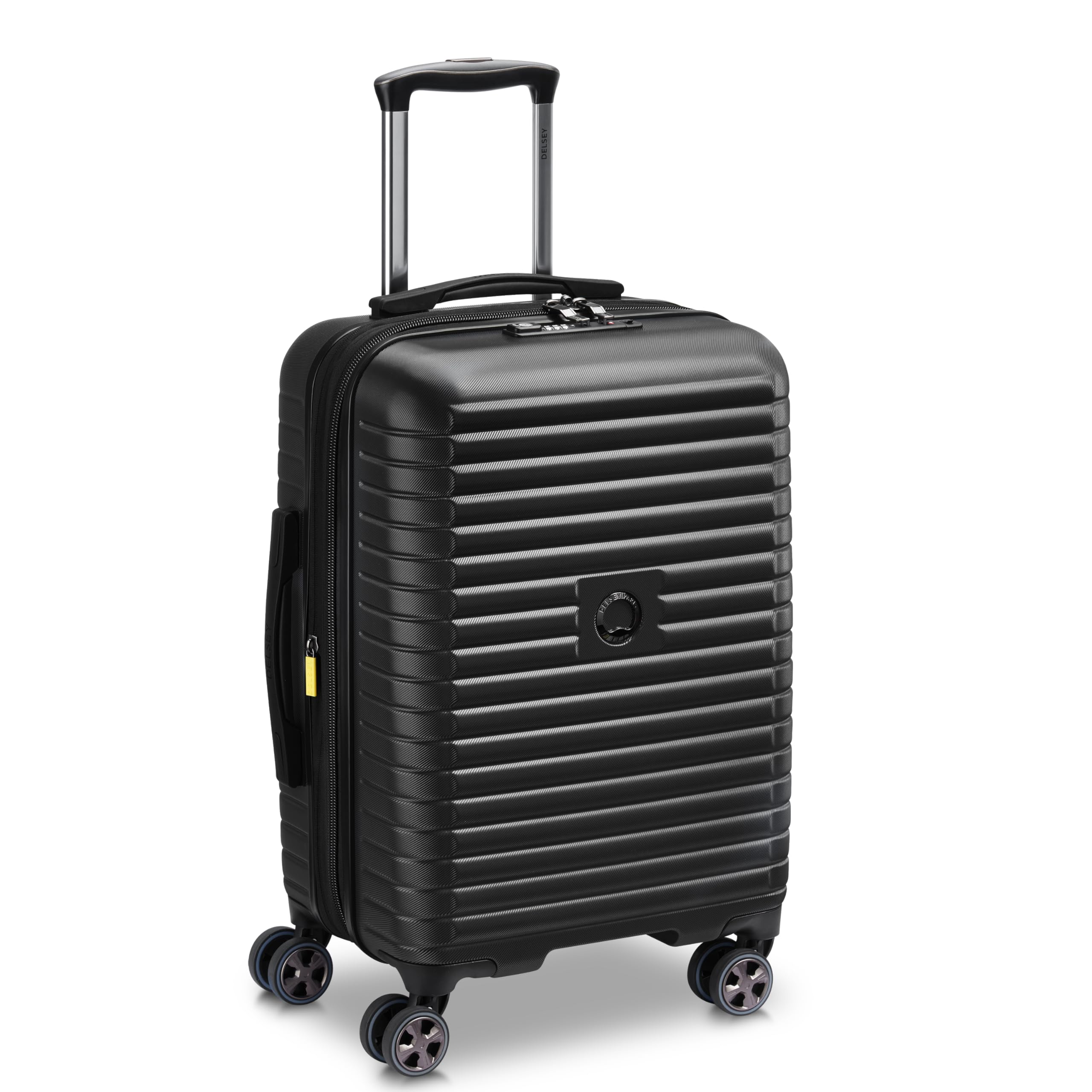 DELSEY Paris Cruise 3.0 Carry-On Expandable Spinner ( Black , Carry on 20 Inch ) Black Carry On 20 Inch U1