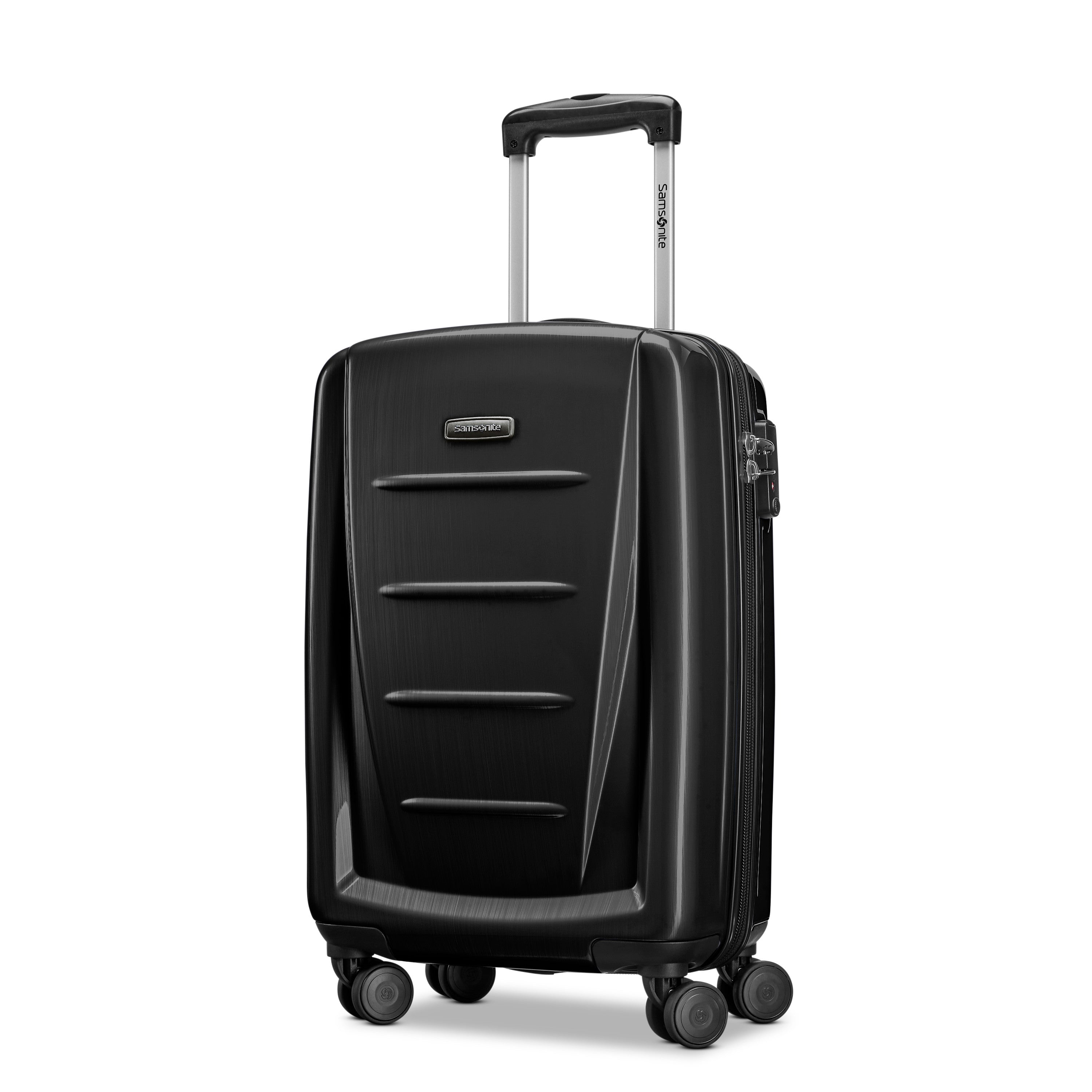 Samsonite Winfield 2 Hardside Luggage with 360 Spinner Wheels, TSA Lock, Airline Approved ( Brushed Anthracite , 3-Piece Set (20/24/28) ) Brushed Anthracite 3 Piece Set 20 24 28 U3