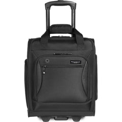 WallyBags Solutions 16 Underseat Bag with Padded Electronics Pockets ( Black , One Size ) Black One Size U4