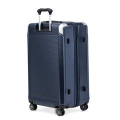 Travelpro Platinum Elite Hardside Expandable Spinner Wheel Luggage TSA Lock Hard Shell Polycarbonate Suitcase ( True Navy Blue , Checked- Large 28-Inch ) True Navy Blue Checked Large 28 Inch U3