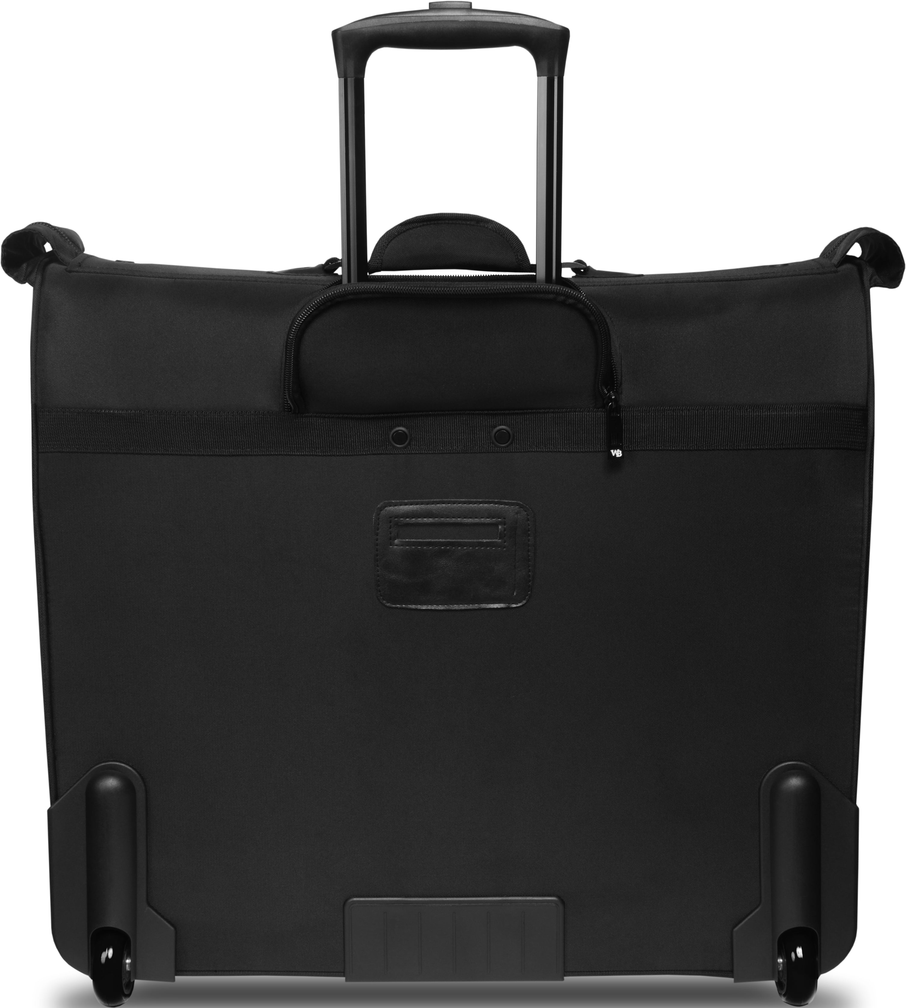 WallyBags® 45” Premium Rolling Garment Bag with multiple pockets Black One Size U6