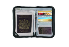 Pacsafe RFIDsafe V150 Anti theft RFID blocking compact organiser ( Black , One Size ) Black One Size U1