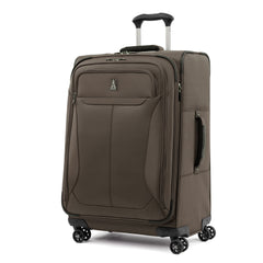 Travelpro Tourlite Softside 25" Expandable Luggage with 4 Spinner Wheels, Lightweight Suitcase, Checked Medium ( Espresso , Checked-Medium 25-Inch ) Espresso Checked Medium 25 Inch U1
