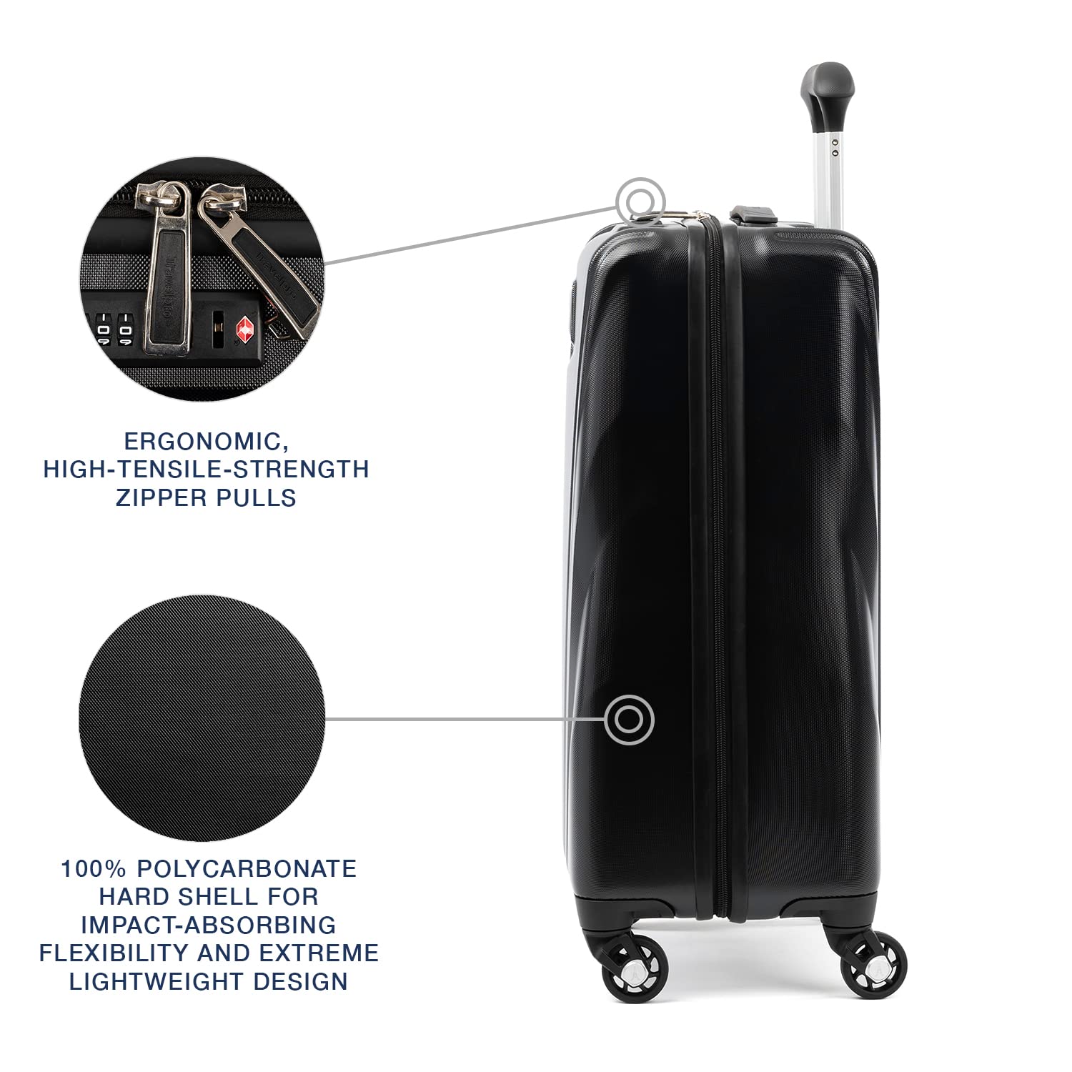 Travelpro Maxlite 5 Hardside Spinner Wheel Luggage U1