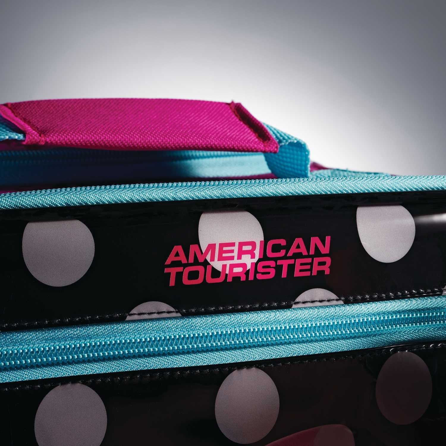 American Tourister Disney Kids' 18" Softside Upright ( Minnie Mouse 1 , Carry-On 18-Inch ) Minnie Mouse 1 Carry On 18 Inch U1
