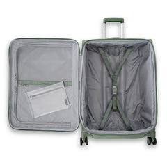 Samsonite UpLIFT Lightweight Softside Expandable Luggage ( Jade Green , Large Checked ) Jade Green Large Checked U1