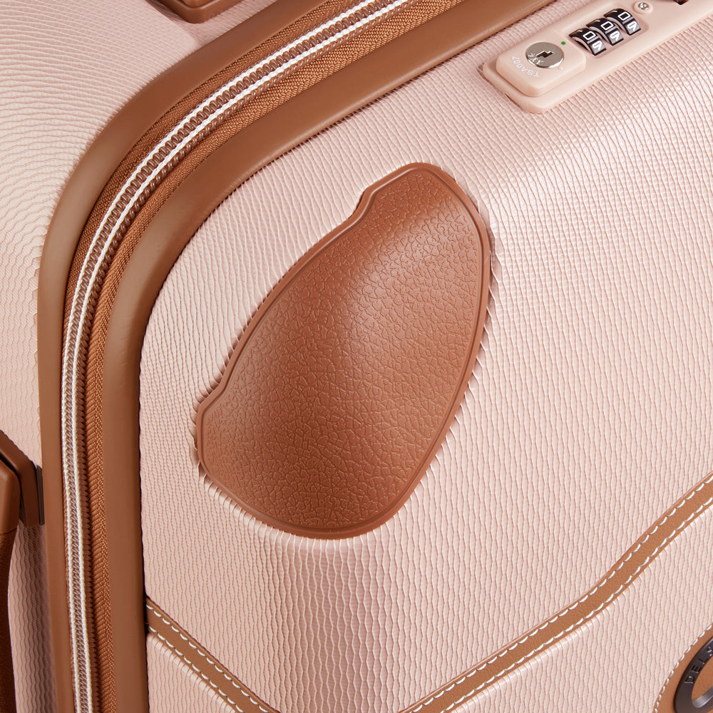 DELSEY Paris Chatelet Air 2.0 Hardside Luggage with Spinner Wheels ( Blush , Carry-on 20 Inch ) Blush Carry On 20 Inch U1
