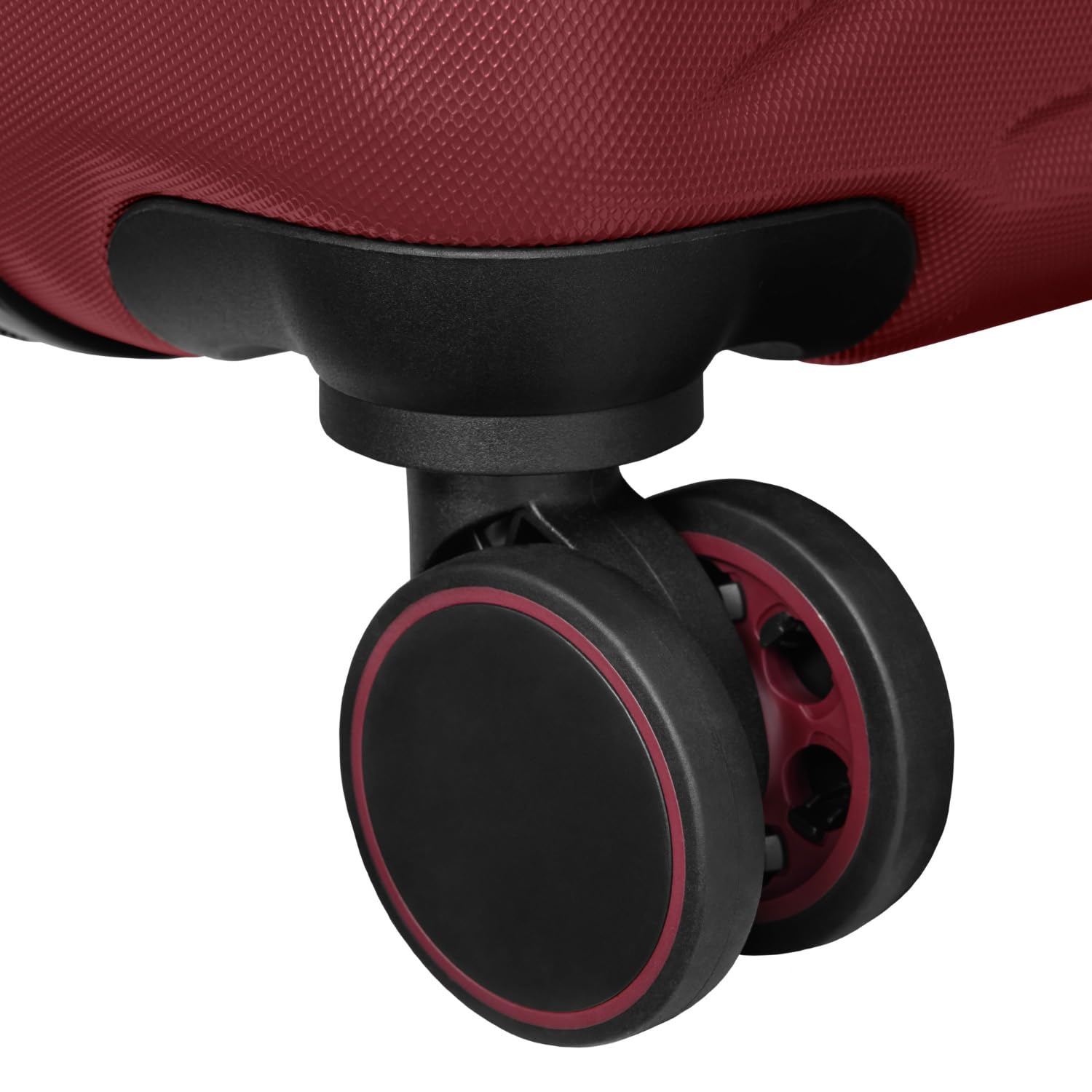 TOTAL TRAVELWARE Everest Expandable Hardsided Spinner ( Wine , 24-Inch Checked Medium ) Wine 24 Inch Checked Medium U1