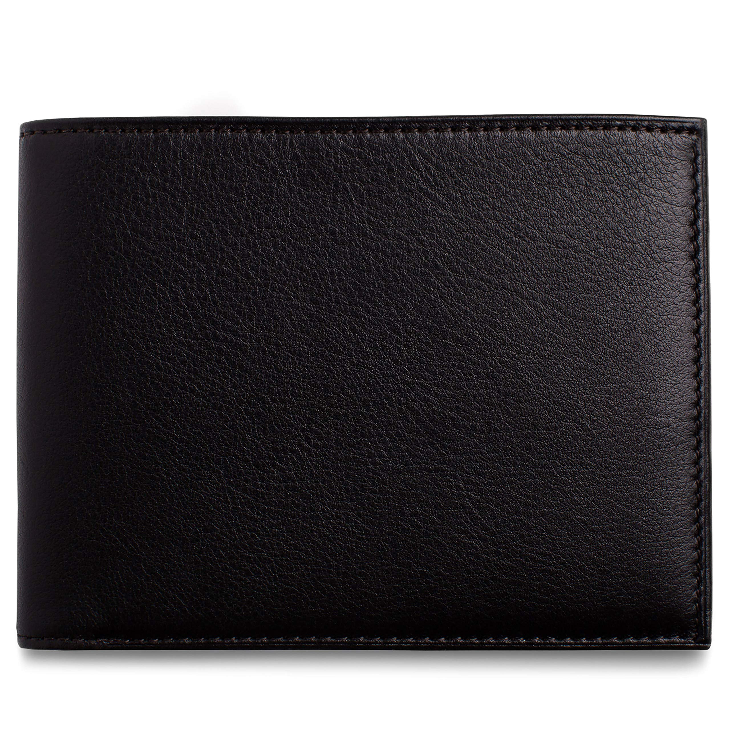 Bosca Nappa Vitello Collection - Continental ID Wallet ( Black , One Size ) Black One Size U2