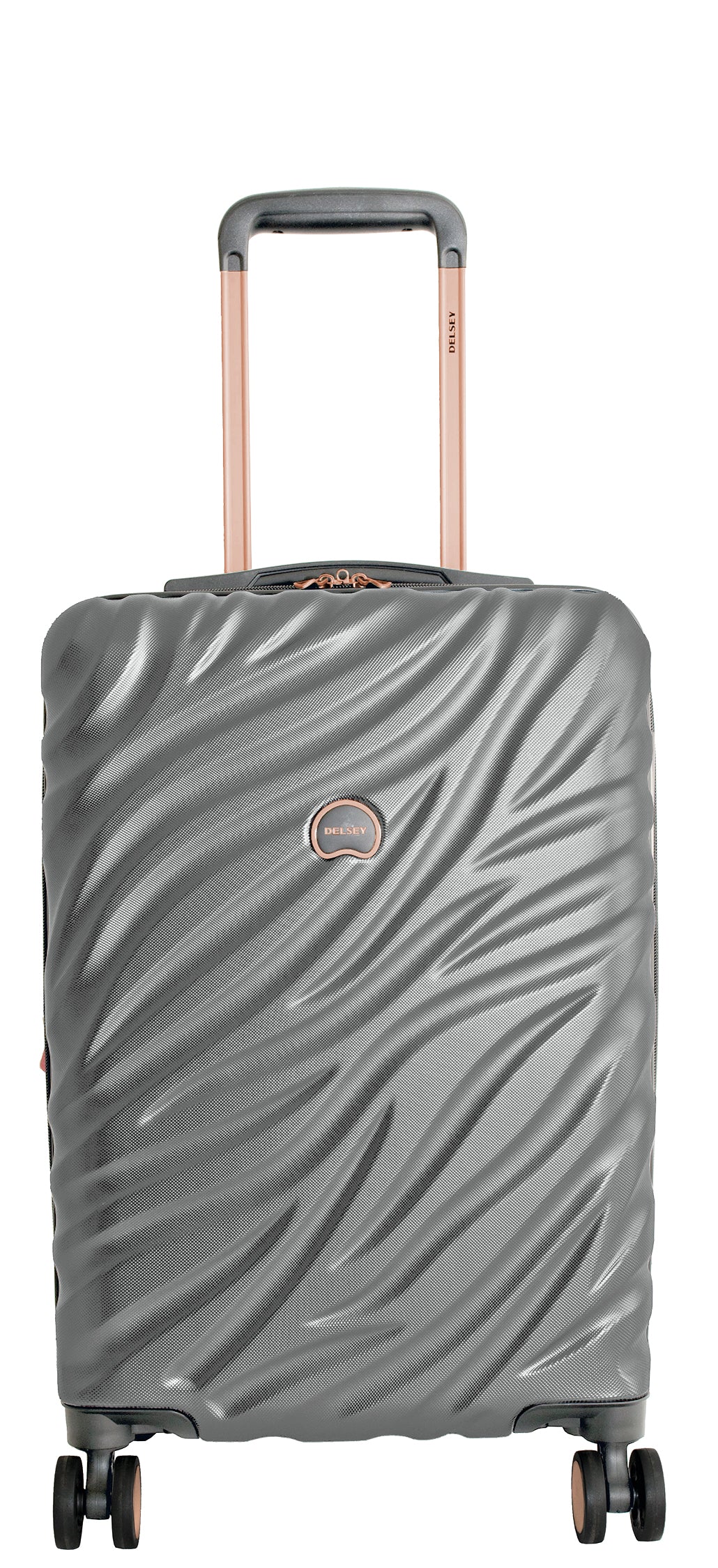 Delsey Alexis Lightweight Luggage, Double Wheel Hardshell Suitcases, Expandable Spinner Suitcase with TSA Lock and Carry On U5