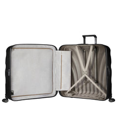 Samsonite C-LITE Hardside Spinner Luggage Collection ( Black , 33-Inch Checked-X-Large ) Black 33 Inch Checked X Large U1