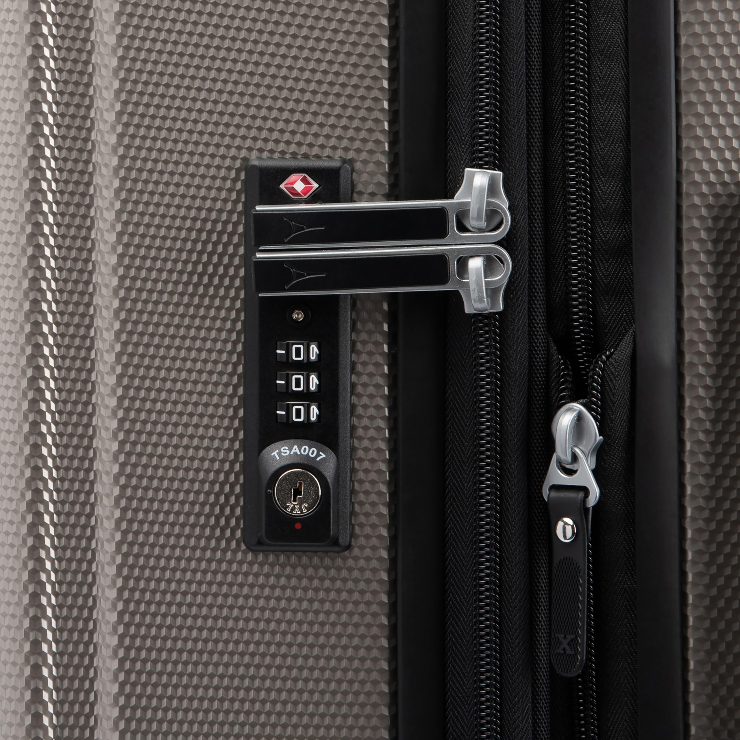 Travelpro Pathways 3 Hardside Expandable Luggage, 8 Spinner Wheels, Lightweight Hard Shell Suitcase ( Champagne , Checked Medium 25 Inch ) Champagne Checked Medium 25 Inch U5