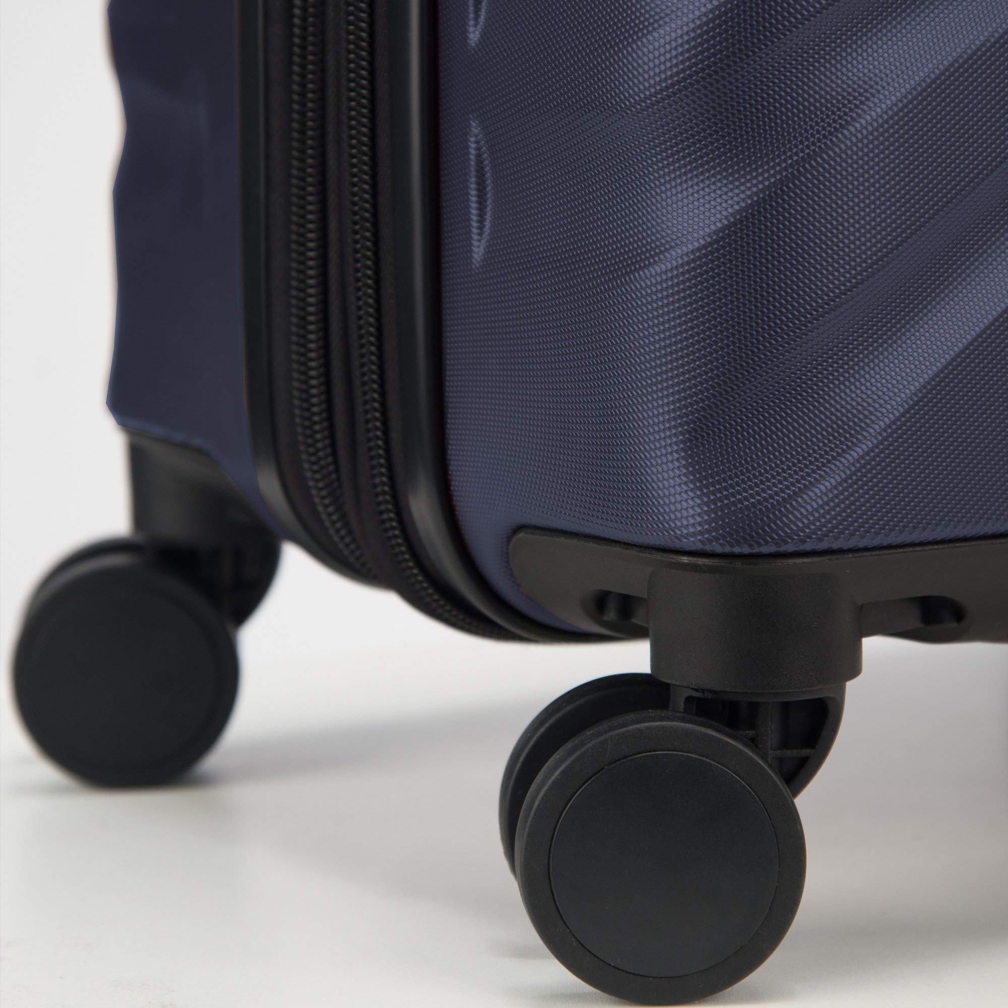 Delsey Alexis Lightweight Luggage, 4-Wheel Spinners Hardshell Suitcase, Expandable with TSA Lock  ( Navy , 3-piece Set (21"/25"/29") ) Navy 3 Piece Set 21 25 29 U7