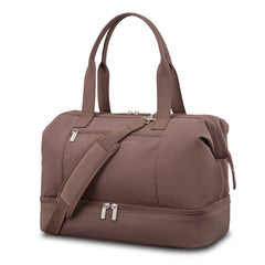 Samsonite Better Than Basic Drop Bottom Weekender ( Chocolate Mauve , One Size ) Chocolate Mauve One Size U2