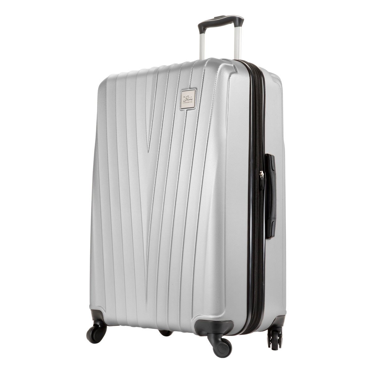Skyway Epic Hardside 4-Wheel Luggage Spinner Collection ( Silver , 28-Inch ) Silver 28 Inch U1