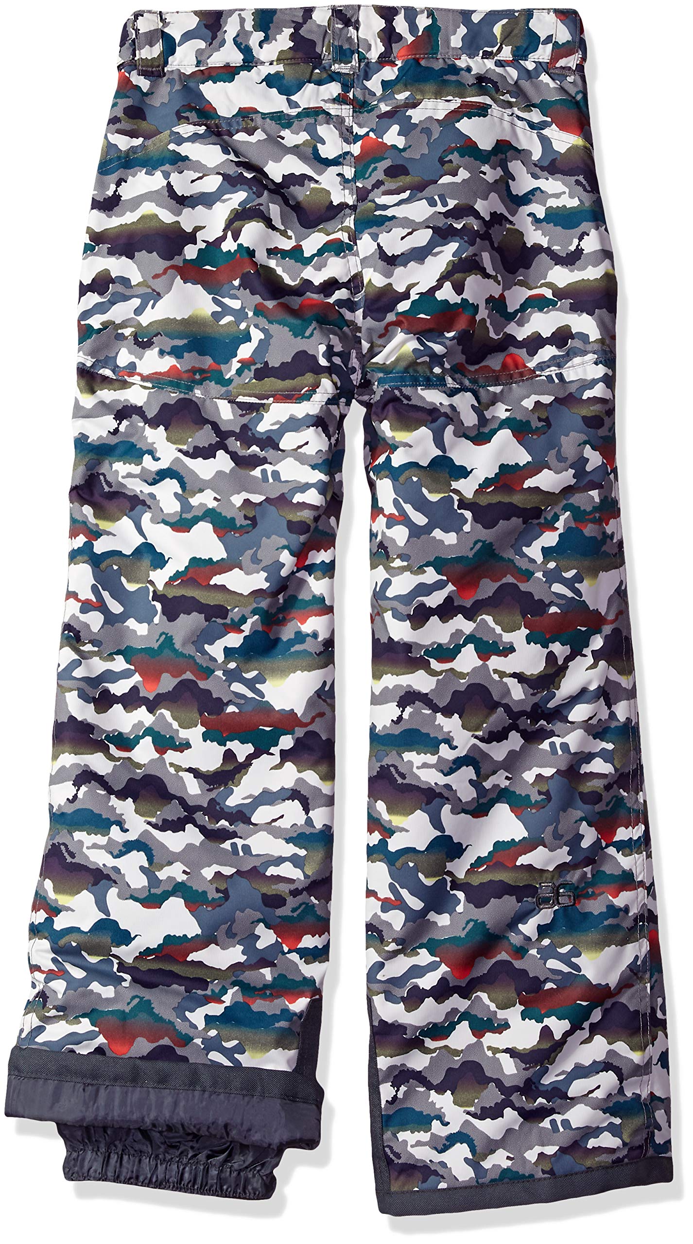 Arctix Kids Snow Pants with Reinforced Knees and Seat White Multi Camo Small U1