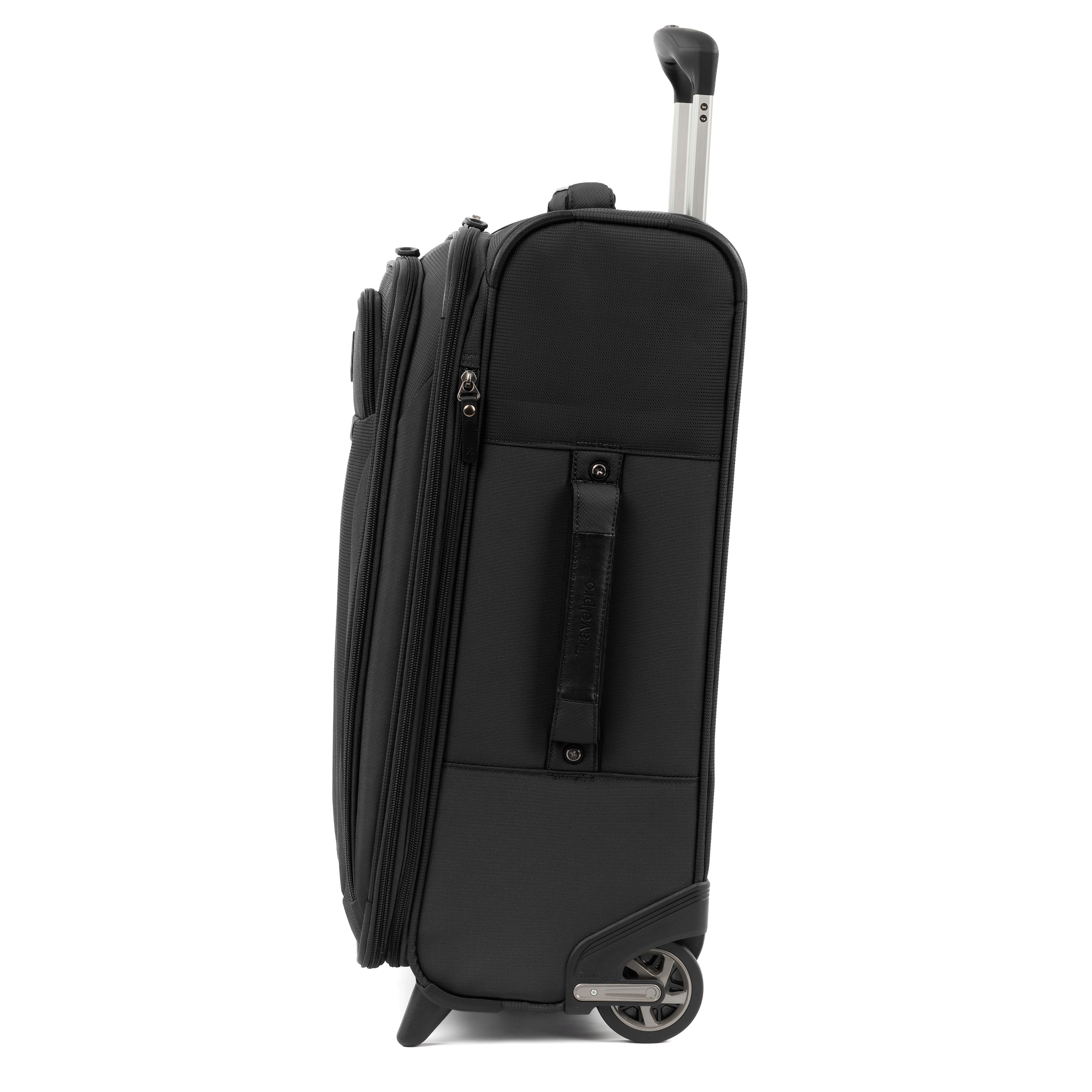 Travelpro Tourlite Softside Expandable Upright 2 Wheel Luggage, Lightweight Suitcase, Men and Women Black One Size U7