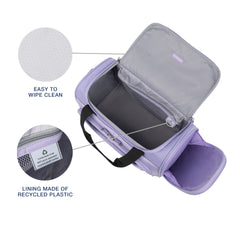 Travelpro Maxlite 5 Softside Lightweight Underseat Carry-On Travel Tote, Overnight Weekender Bag, Men and Women ( Violet , One Size ) Violet One Size U3