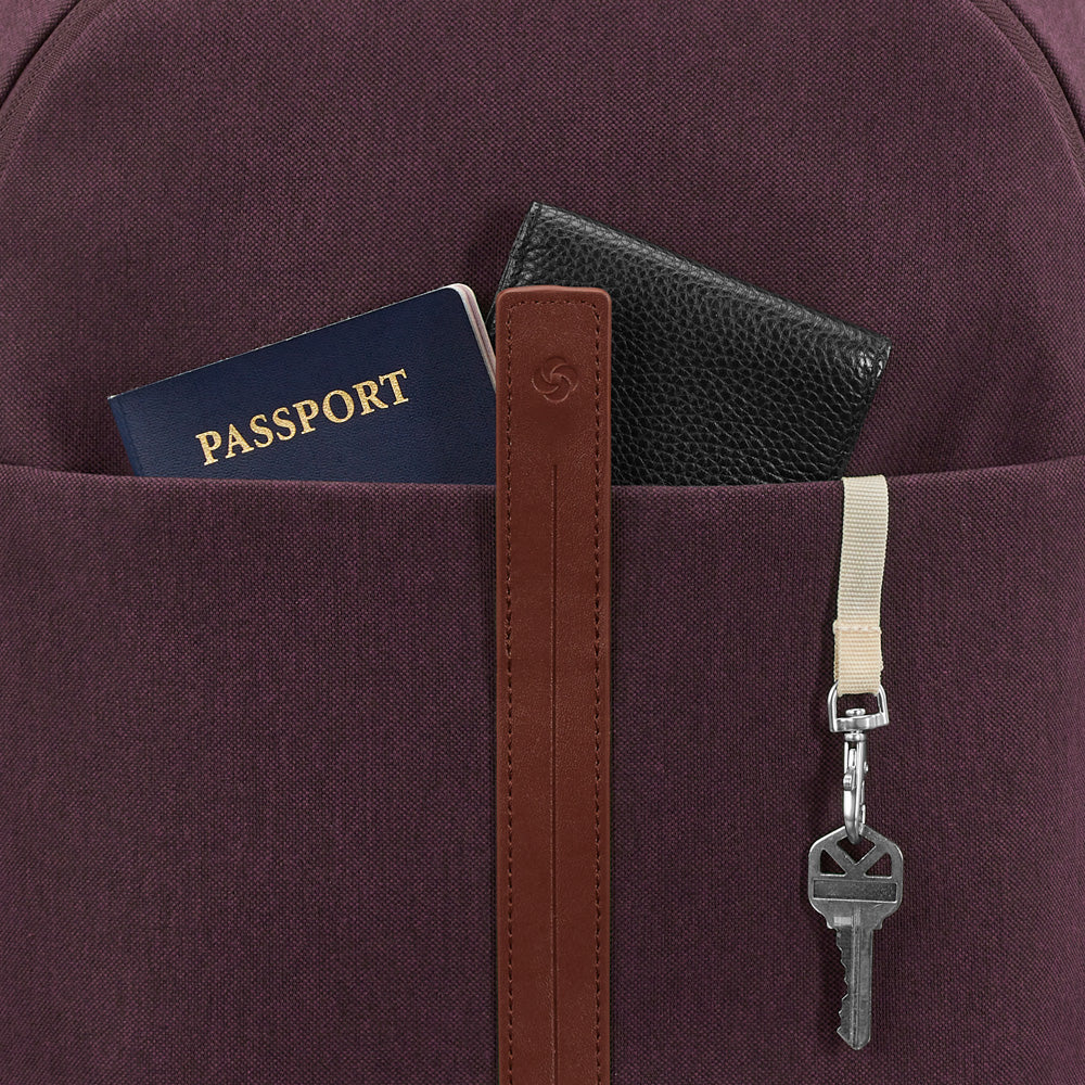 Samsonite Virtuosa Carry-On Travel Backpack with Padded Laptop Sleeve ( Merlot , One Size ) Merlot One Size U4