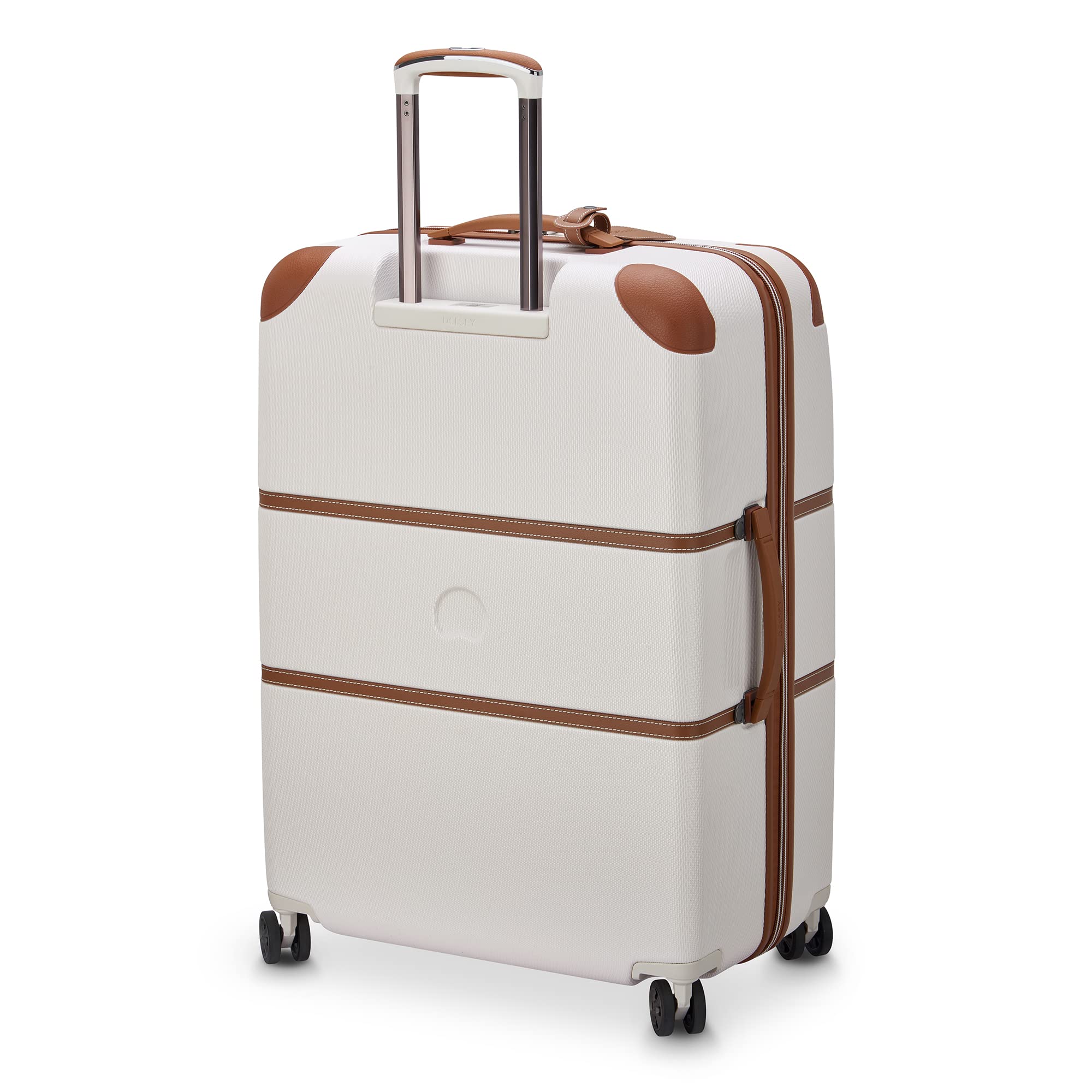 DELSEY Paris Chatelet Air 2.0 Hardside Luggage with Spinner Wheels ( Angora , Checked-Large 28 Inch ) Angora Checked Large 28 Inch U4