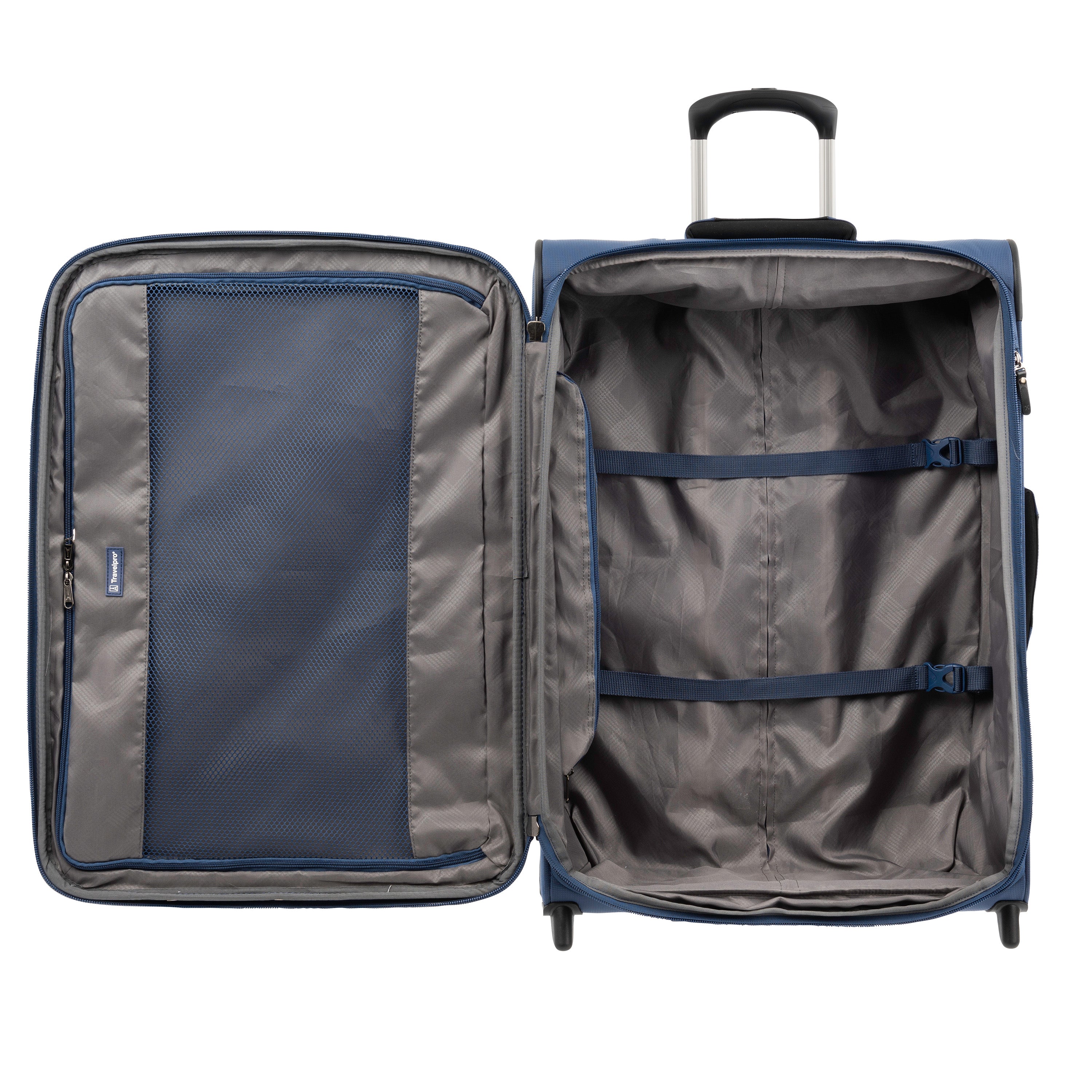 Travelpro Tourlite Softside Expandable Upright 2 Wheel Luggage, Lightweight Suitcase, Men and Women U3