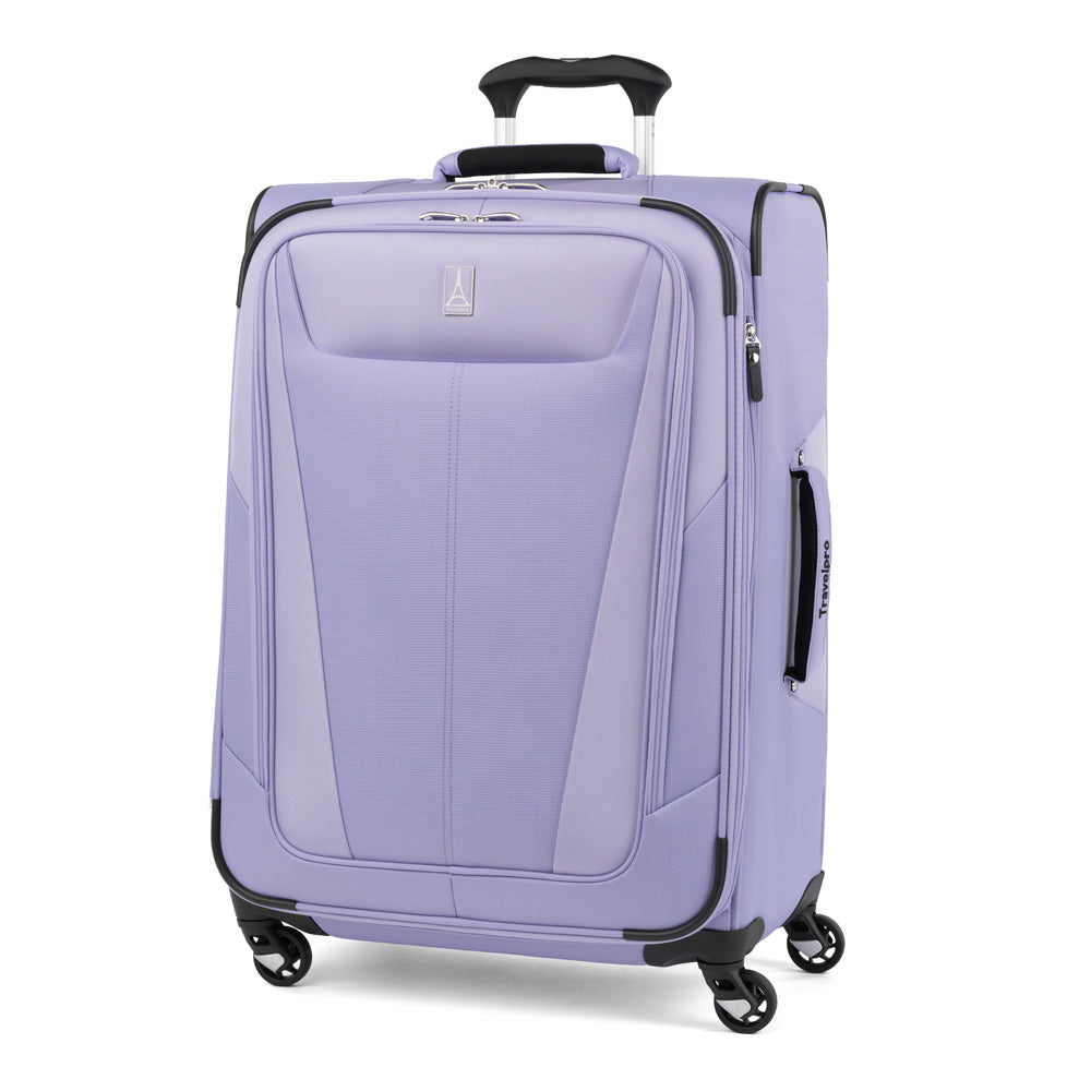 Travelpro Maxlite 5 Softside Expandable Luggage with 4 Spinner Wheels, Lightweight Suitcase, Men and Women Violet 3 Piece Set 21 25 29 U1